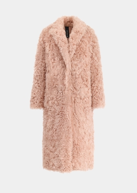 Sheepskin coat