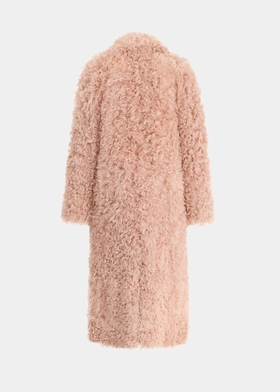 Sheepskin coat