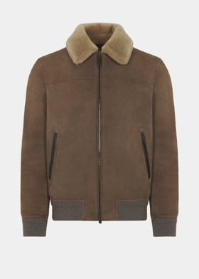 Sheepskin coat