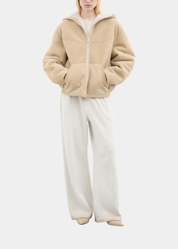 Sheepskin coat